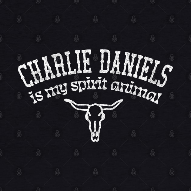 Charlie Daniels Is My Spirit Animal / Country Music Fan Gift by DankFutura